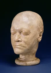 William Blake (1757-1827) maschera mortuaria, 1823